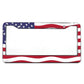 The license plate frame is suitable for the United States, Canada, Mexico