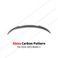 For Tesla Model Y 3 Highland Model 3 Spoiler Tail Wing Rear Trunk Lid Spoiler Wing Black and Carbon Fiber Pattern Body Kit