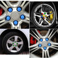 20Pcs Car Nut 15mm 17mm 19mm 21mm Silica Gel Wheel Nuts Screw Bolt Decorative Tire Wheel Tyre Screw Cap Car Wheel Nut Caps