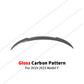 For Tesla Model Y 3 Highland Model 3 Spoiler Tail Wing Rear Trunk Lid Spoiler Wing Black and Carbon Fiber Pattern Body Kit