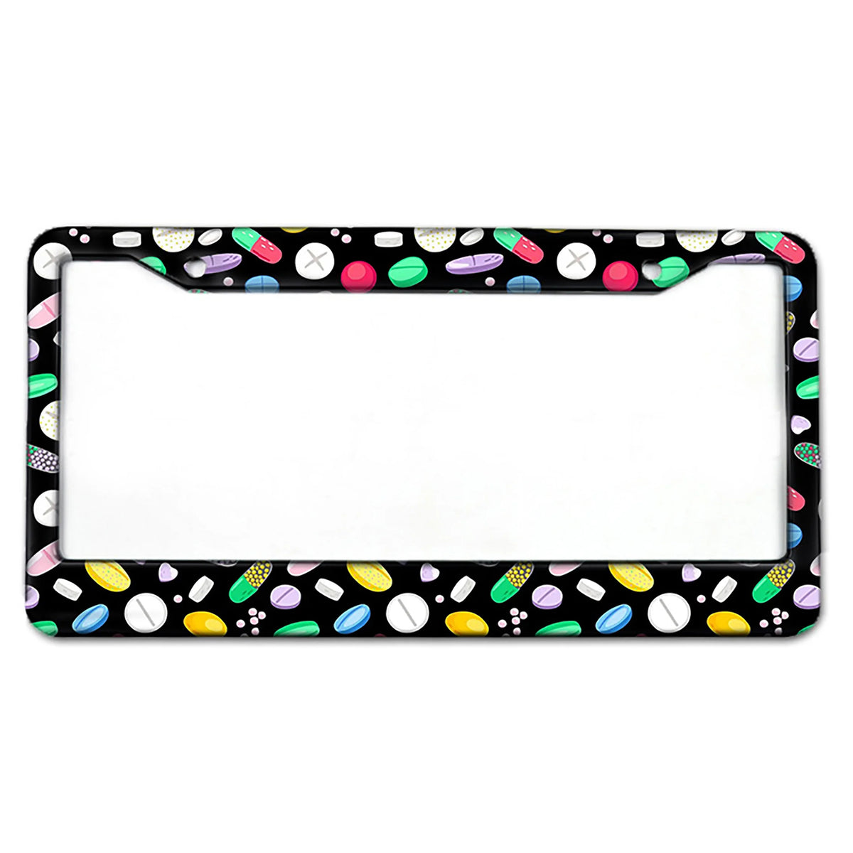 The license plate frame is suitable for the United States, Canada, Mexico
