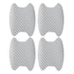 4pcs/Set Carbon Fiber Texture Car Door Handle Cup Scratch Protective Stickers Exterior Waterproof Auto Door Bowl Sticker