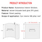JDM style car interior creative stickers, adhesive embroidery, trendy car stickers, interior ceiling modification, abc pillars