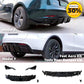 Modely 2023 Rear Diffuser Fast Aero Kits Bumper Lip Chin Body Kit Deflector Tuning Accessories For Tesla Model 3 Y 2017- 2023