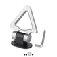 2 designs Car Styling Trailer Hooks Sticker Decoration Car Auto Rear Front Trailer Simulation Racing Ring Vehicle Towing Hook