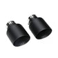 1Piece Matte Black Stainless Steel Car Muffler Tip System Pipe Universal Exhaust Tip For VW GTI MK7 Golf 7 Exhaust Nozzle