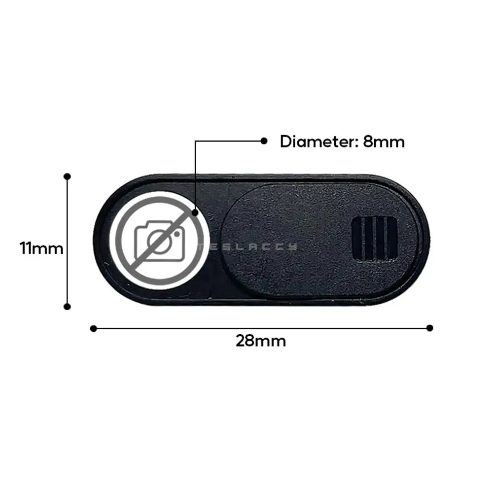 Car Camera Cover For Tesla Model 3 2024 Y Webcam Slide Blocker Privacy Protector 1 / 5 Pcs compatible with tablet PC Laptop iPad