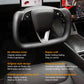 Yoke Handle Model 3 Highland 2024 with Heating Steering Wheel For Tesla Personalized Racing Leather Customized Accessories