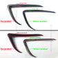 Body Kit Styling Decoration Front Fog Lamp Light Frame Trim Eyebrow Wind Splitter Spoiler For Tesla Model 3 Y 2016-2023 Tuning