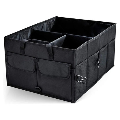 Big Capacity Car Storage Box Car Trunk Organizer Eco - Friendly Super Durable Collapsible Cargo Storage Tool Auto Trucks Trunk Box - shift - knoobs