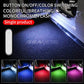 BLALION Car Door Lights LED Welcome Light Magnetic Control USB Charging Auto Open Door Safe Anti - collision Emergency Signal Lamp - shift - knoobs