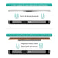 BLALION Car Door Lights LED Welcome Light Magnetic Control USB Charging Auto Open Door Safe Anti - collision Emergency Signal Lamp - shift - knoobs