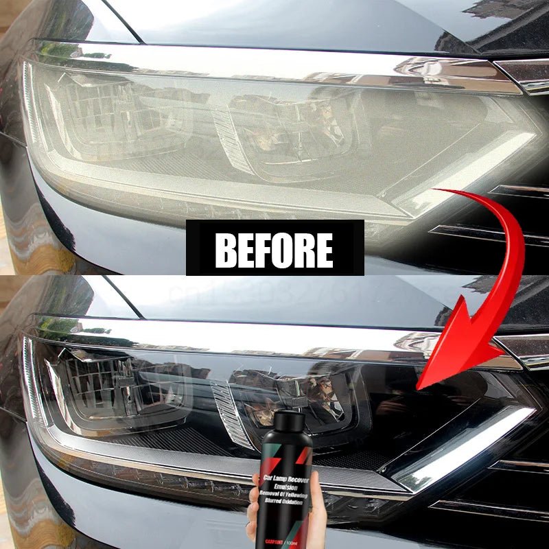 Car Headlight Restoration Polishing Kits Headlamp Repair Kits Car Light Polisher Cleaning Paste Cars Paint Refurbish Agent - shift - knoobs