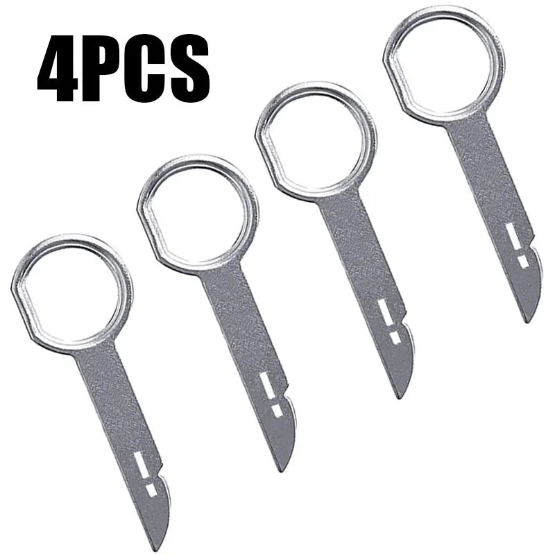 Car Radio Removal Tool Stereo Key Useful Radio Stereo Release Removal Install Tool Car Repair Tool Accessories Removal Tool - shift - knoobs