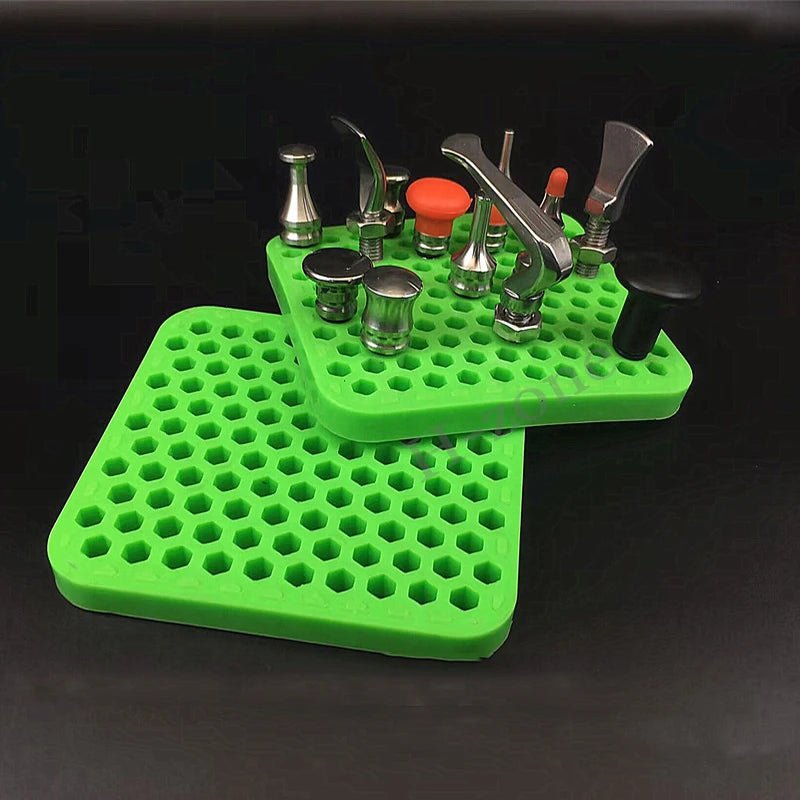 Car repair head M8 threaded chuck replacement head storage plate organizer tool repair pen knock replacement head storage tool - shift - knoobs