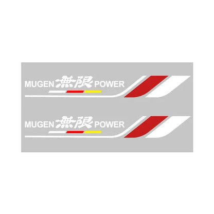 Car Stickers Auto Decors Window Wiper Automobile Decals For Honda Mugen Power Civic Accord CRV Hrv Jazz Accessories - shift - knoobs