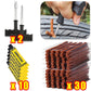 Car Tire Repair Tool Kit with Rubber Strips Tubeless Tyre Puncture Studding Plug Set Motorcycle Truck Vacuum Tire Repair Tool - shift - knoobs
