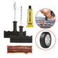 Car Tire Repair Tool Kit with Rubber Strips Tubeless Tyre Puncture Studding Plug Set Motorcycle Truck Vacuum Tire Repair Tool - shift - knoobs