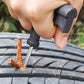 Car Tire Repair Tool Kit with Rubber Strips Tubeless Tyre Puncture Studding Plug Set Motorcycle Truck Vacuum Tire Repair Tool - shift - knoobs
