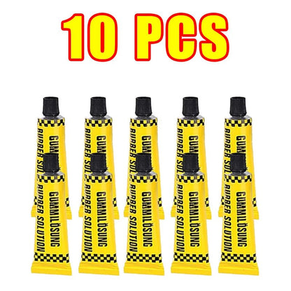 Car Tire Repair Tool Kit with Rubber Strips Tubeless Tyre Puncture Studding Plug Set Motorcycle Truck Vacuum Tire Repair Tool - shift - knoobs