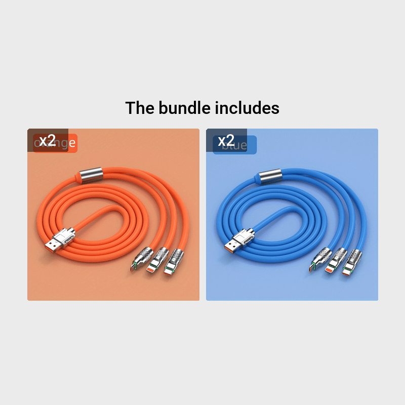 Super Fast 120W USB Type-C Charger Cable For IPhone & Other Devices At Full Speed!