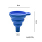 Engine Funnel Car Universal Silicone Liquid Funnel Washer Fluid Change Foldable Portable Auto Engine Oil Petrol Change Funnel - shift - knoobs