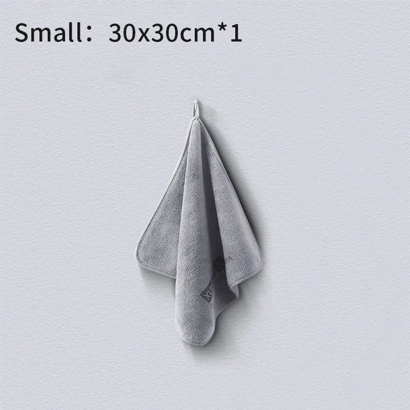 High - end Microfiber Auto Wash Towel Car Cleaning Drying Cloth Hemming Car Care Cloth Detailing Car Wash Towel - shift - knoobs