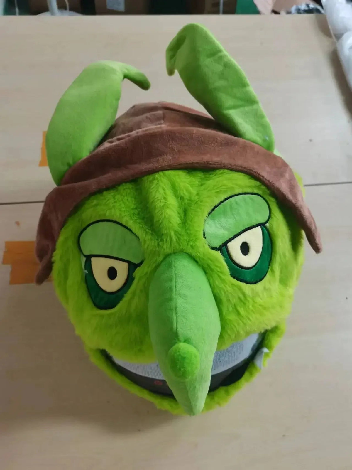 Motorcycle Full Helmet Cover Cartoon Plush Animal Helmet Cover Dust Protection Funny Helmet Cover Motorcycle Accessories - shift - knoobs