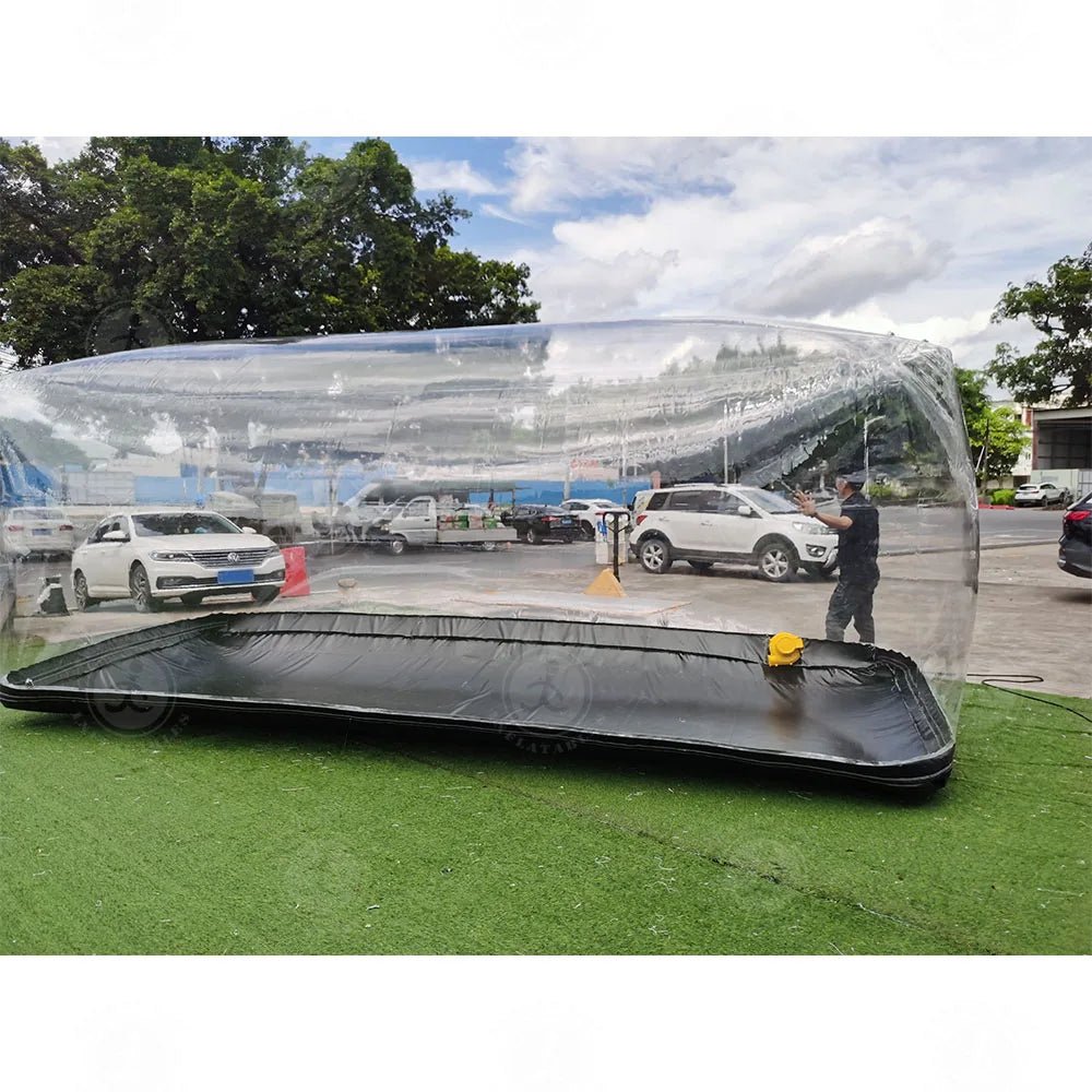 Outdoor Waterproof Sun Protection Display Car Cover Bubble Storage Balloon Folding Tent Pvc Inflatable Car Bubble Cover - shift - knoobs