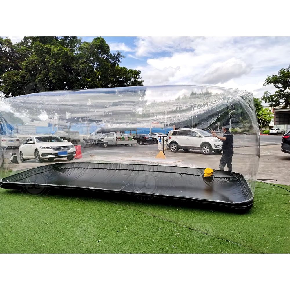 Outdoor Waterproof Sun Protection Display Car Cover Bubble Storage Balloon Folding Tent Pvc Inflatable Car Bubble Cover - shift - knoobs