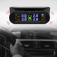 Tire Pressure Monitoring System Temperature Warning Fuel Save With 4 External Sensors Solar TPMS Car Tyre Pressure Monitor - shift - knoobs