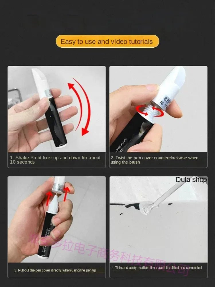 Touch Up Paint Pen Suitable for Dongfeng Forthing T5 Pro T5 Evo Paint Pen Xingchen White T5evo Modification Special Accessories - shift - knoobs