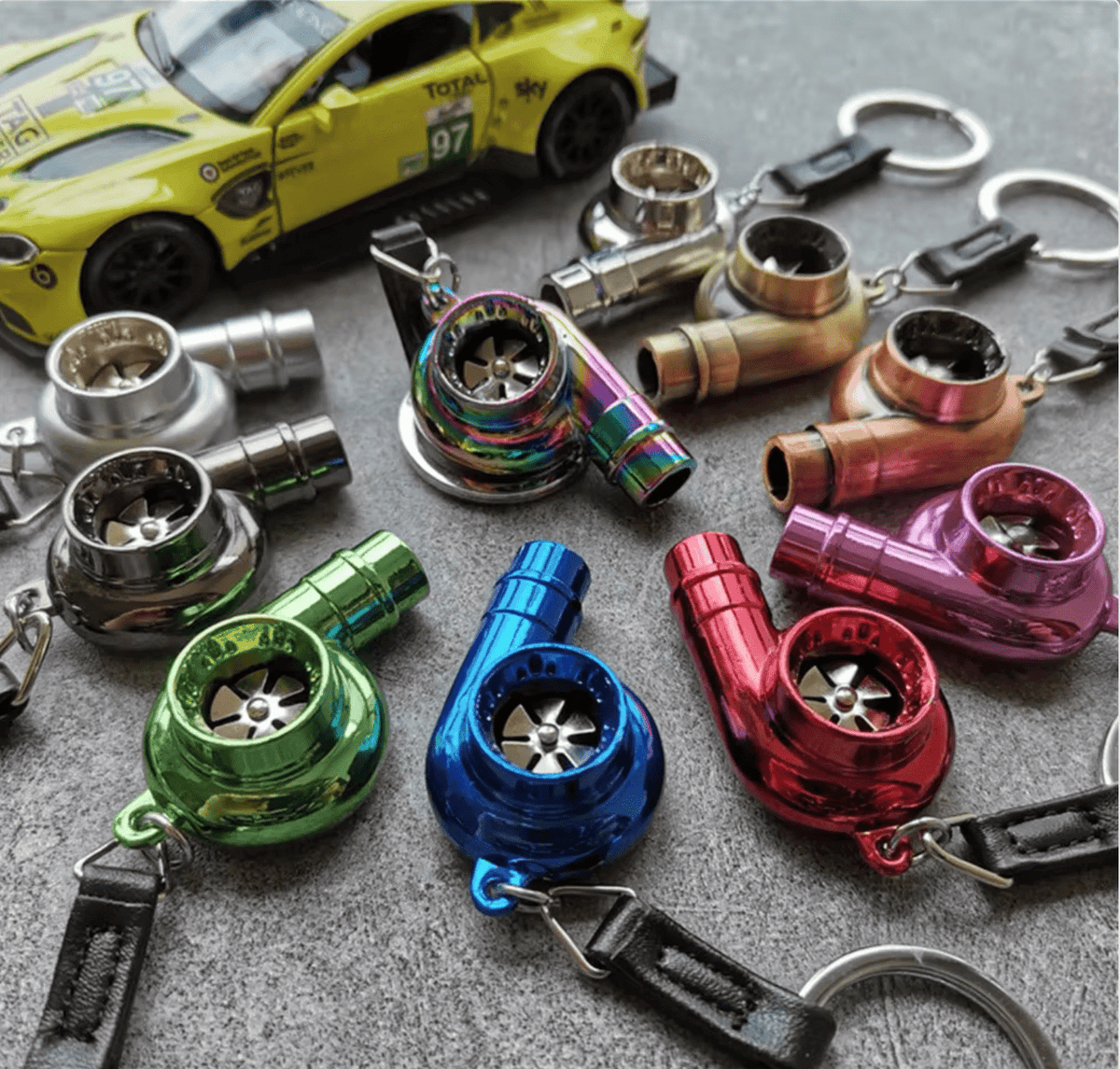 TurboCharger Keychain - shift - knoobs