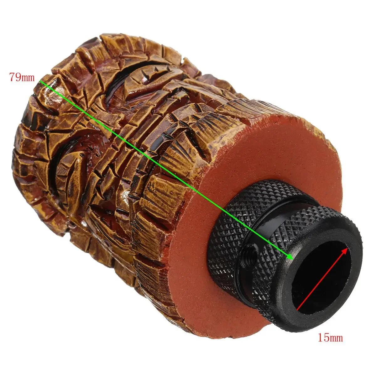 Universal Car Gear Shift Knobs Wood Manual Transmission Gear Shift Knob Shifter Lever - shift - knoobs