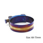 Universal Stainless Steel Hose Clamp Kit Adjustable Titanium Blue T Bolt Clamp 26mm to 114mm - shift - knoobs