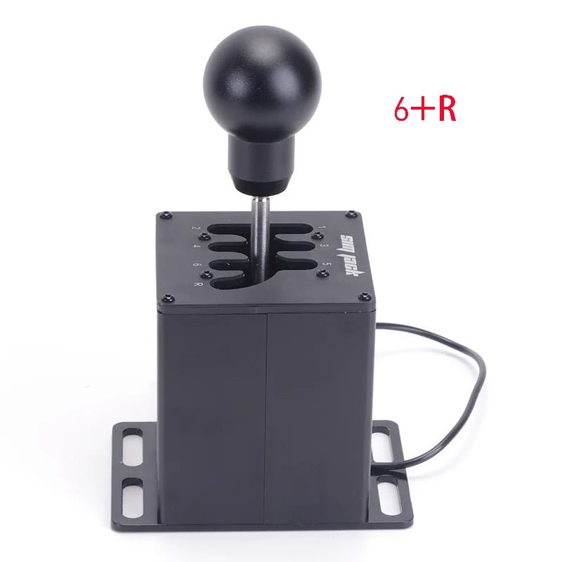 USB H Gear Shifter For Logitech G27 G29 G25 G920 For Thrustmaster T300RS/GT Shift Knob For ETS2 Sim Gear Shift PC Racing Game - shift - knoobs