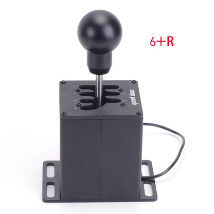 USB H Gear Shifter For Logitech G27 G29 G25 G920 For Thrustmaster T300RS/GT Shift Knob For ETS2 Sim Gear Shift PC Racing Game - shift - knoobs