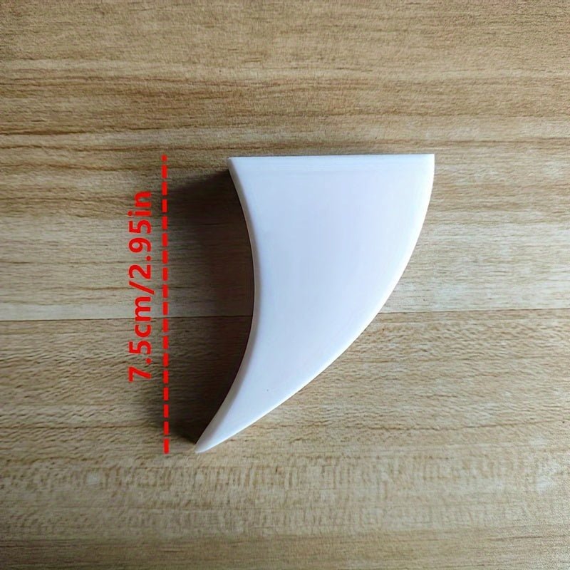 Vampire Teeth Design Polypropylene Fang Grille Inserts for Vehicle Bumper - Halloween Decor Accents (No Installation Hardware Included) - shift - knoobs