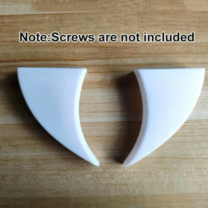 Vampire Teeth Design Polypropylene Fang Grille Inserts for Vehicle Bumper - Halloween Decor Accents (No Installation Hardware Included) - shift - knoobs