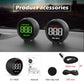 WiiYii G1 Car HUD OBD2 GPS On - board Computer Digital Head Up Display Auto Speedmeter Speed Windshield Projector For All Car - shift - knoobs