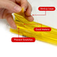 Yellow Auto Car Light Headlight Taillight Tint Vinyl Film Sticker Easy Stick Motorcycle Waterproof Film Diy Whole Car Decoration - shift - knoobs