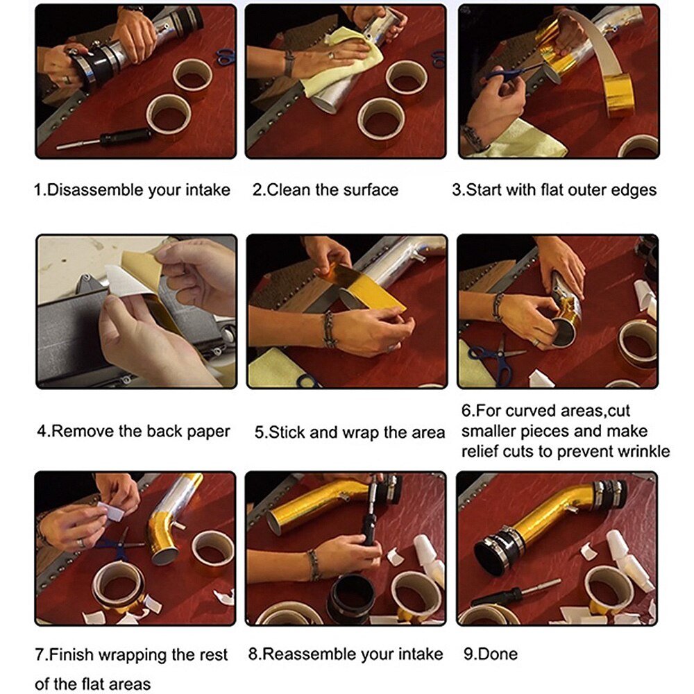 Heat Shield Wrap - shift-knoobs