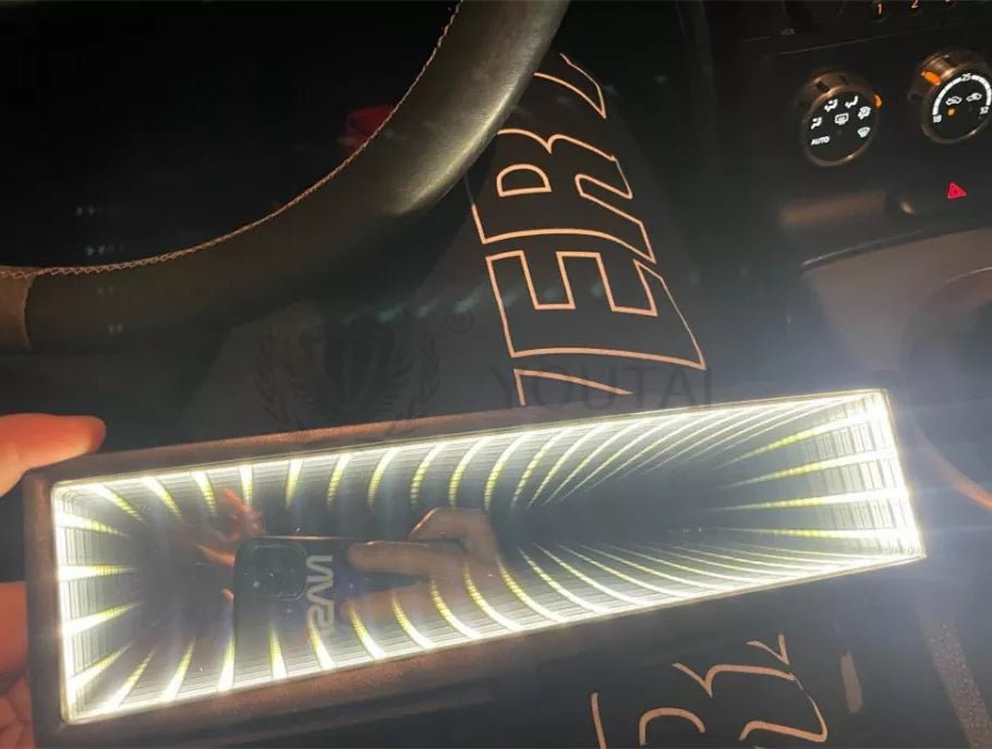 LED Rearview Mirror - shift-knoobs