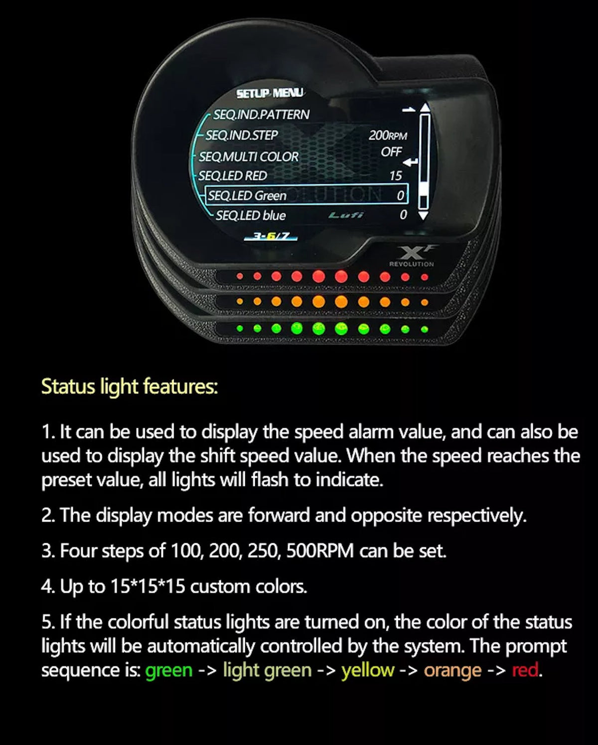 Multi-Purpose Digital Gauge - shift-knoobs