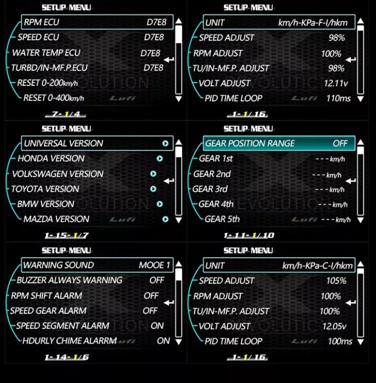 Multi-Purpose Digital Gauge - shift-knoobs