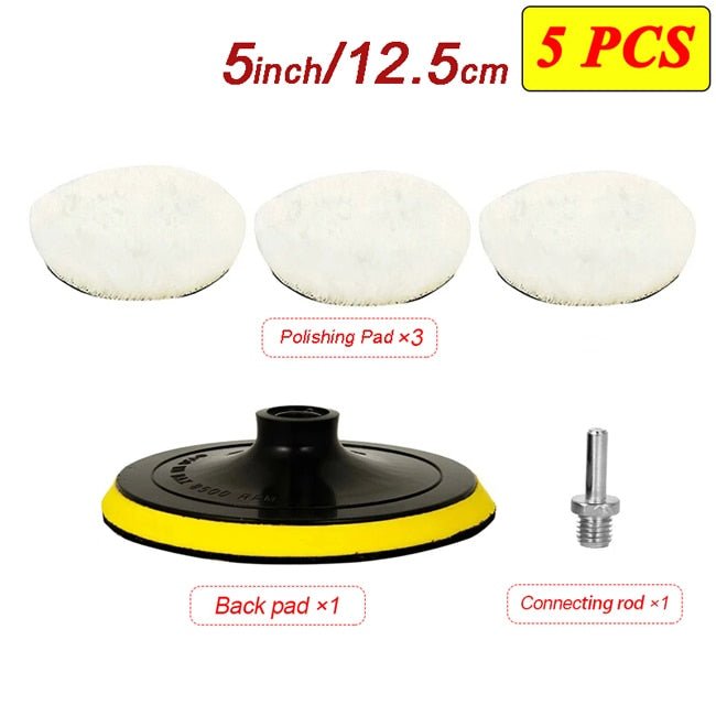 Polishing Pad Drill Bit - shift-knoobs